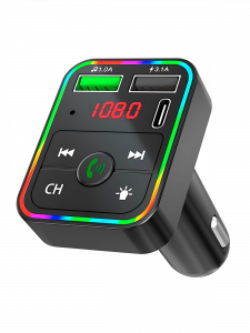 FM-модулятор трансмиттер автомобильный с Bluetooth TDS TS-CAF15